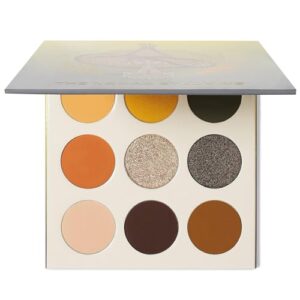 Juvia's Place Nomad Eyeshadow Palette 9 Shades: Marigold, Honey, Deep Merlot