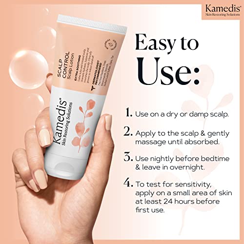 KAMEDIS 4 oz Botanical Scalp Lotion for Natural Dandruff Relief Treatment - Image 7