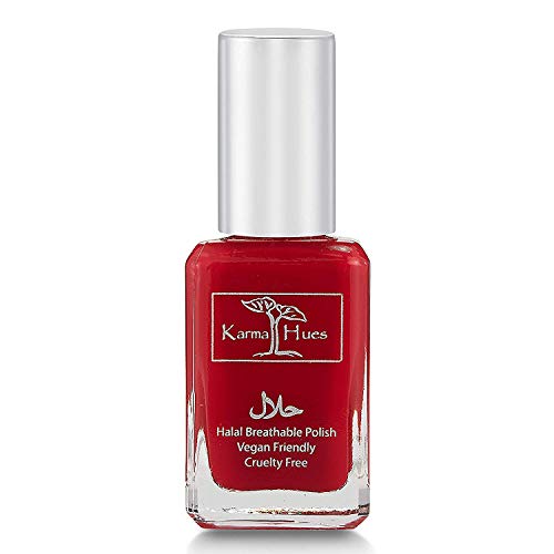 Karma Halal Certified Nail Polish- Truly Breathable Cruelty Free and Vegan - Oxygen Permeable Wudu Friendly Nail Enamel (RABIA)