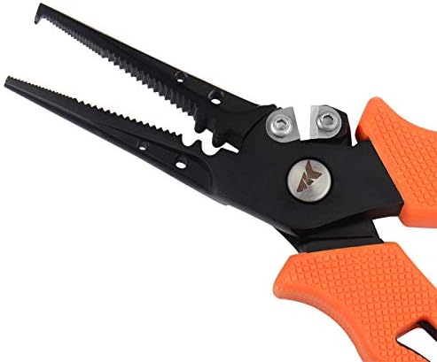KastKing Cutthroat 7 inch Fishing Split Ring Pliers, 420 Stainless Steel Fishing Tools, Saltwater Resistant Fishing Gear, Tungsten Carbide Cutters - Image 3