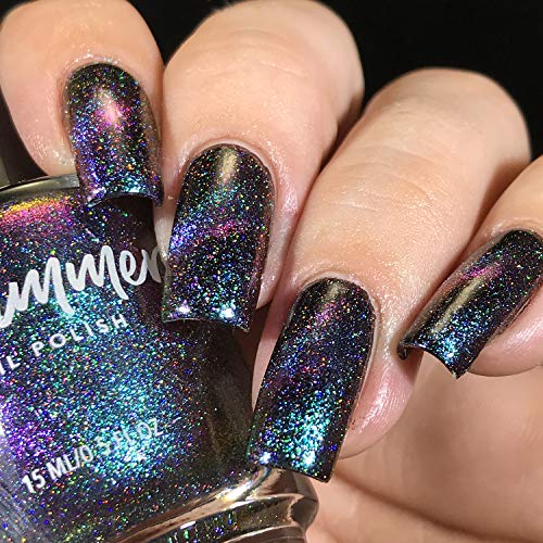 KBShimmer Universal Appeal Multichrome Magnetic Flakie Nail Polish 0.5 oz Full Sized Bottle - Image 4