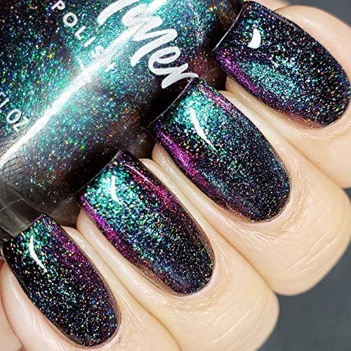 KBShimmer Universal Appeal Multichrome Magnetic Flakie Nail Polish 0.5 oz Full Sized Bottle