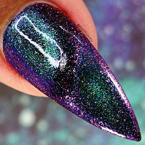 KBShimmer Universal Appeal Multichrome Magnetic Flakie Nail Polish 0.5 oz Full Sized Bottle - Image 8
