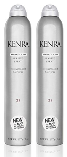 Kenra Shaping Spray 21 | Alcohol Free Hairspray | Max Moisture Retention | Extra Firm Hold & High Shine | Optimal Working Time | All Hair Types