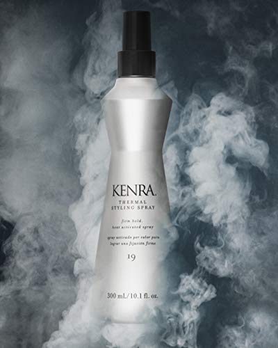Kenra Thermal Styling Spray 19 | Heat Protection Spray | Firm Hold Heat-Activated Spray | Tames Frizz, Flyaways & Adds Shine | All Hair Types - Image 3