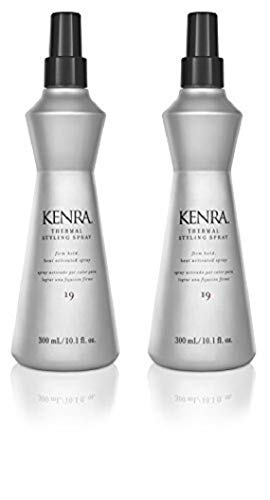 Kenra Thermal Styling Spray 19 | Heat Protection Spray | Firm Hold Heat-Activated Spray | Tames Frizz, Flyaways & Adds Shine | All Hair Types