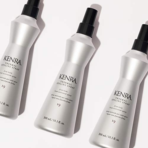 Kenra Thermal Styling Spray 19 | Heat Protection Spray | Firm Hold Heat-Activated Spray | Tames Frizz, Flyaways & Adds Shine | All Hair Types - Image 4