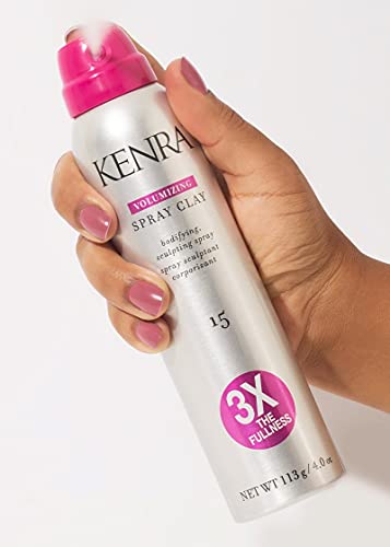 Kenra Volumizing Spray Clay 15, 8 oz Medium Hold for All Hair Types - Image 3