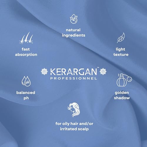 KERARGAN Revitalizing Conditioner for Oily Hair with Dead Sea Black Mud 16.9 Fl oz - Image 4
