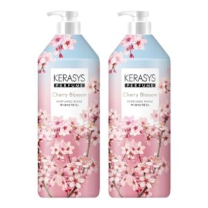 Kerasys CHERRY BLOSSOM Perfumed 33.8 fl oz / 1L (Conditioner, 2-Pack)