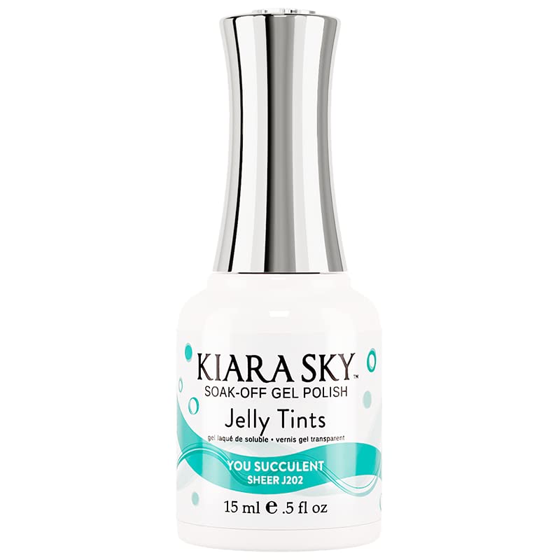 Kiara Sky Professional Jelly Tint Gel Polish You Succulent 15ml Nail Color - Image 3