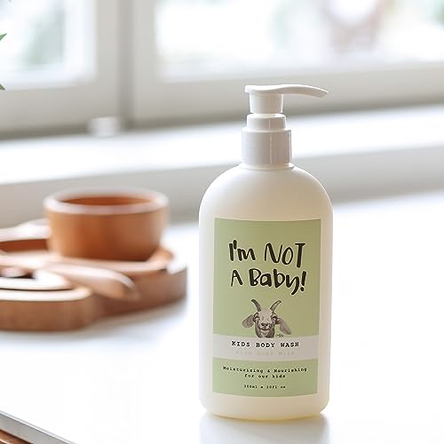 Kids Body Wash l Dermatologist Tested l PETA l Cruelty-free l Gentle for Kids l Goat Milk l Kids Body Wash l Iโm NOT A Baby l 10 Fl Oz - Image 8