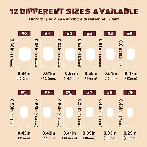 Kikmoya Halloween Press on Nails Short Fake Nails with Skull Gray Studs Rhinestones Design 24pcs 3D Square Glossy Acrylic Spooky False Nails Squoval Artificial Full Cover Stick on Nails for Women - Image 7