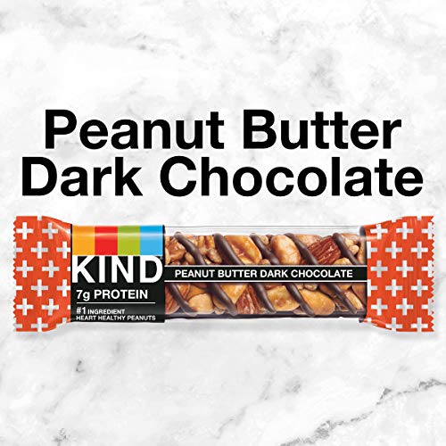 KIND Nut Bars Favorites Variety Count, 1.4 Ounce, 12 Count, Dark Chocolate Nuts and Sea Salt, Peanut Butter Dark Chocolate, Caramel Almond and Sea Salt - Image 5