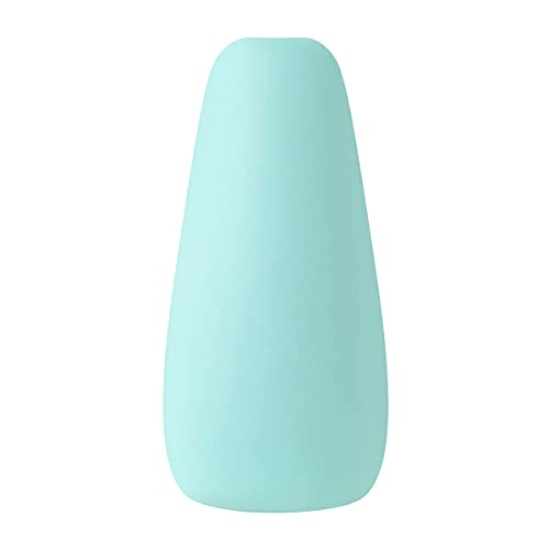 KISS Gel Fantasy Ready-to-Wear Press-On Sculpted Gel Nails, “Back It Up”, Long, Teal, High Arch Nail Kit with Pink Gel Nail Glue, Manicure Stick, Mini Nail File, and 28 Fake Nails - Image 6