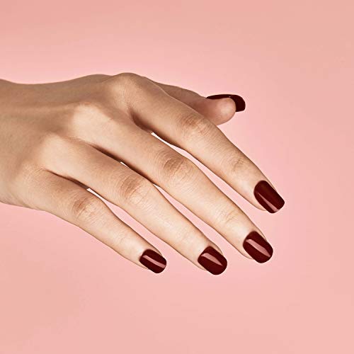 KISS imPRESS No Glue Mani Press On Nails, Color, 'I'm Not a Cinna', Red, Short Size, Squoval Shape, Includes 30 Nails, Prep Pad, Instructions Sheet, 1 Manicure Stick, 1 Mini File - Image 6