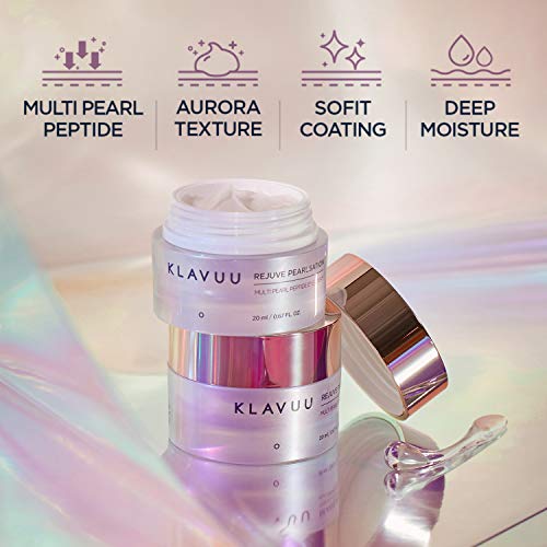 KLAVUU Rejuve Pearlsation Multi Pearl Peptide Eye Cream 20ml (0.7 fl.oz.) - Radiance & Anti Wrinkle Eye Care Cream with Enriched Pearl Extract, Nourishing & Moisturizing for Dull Skin - Image 3