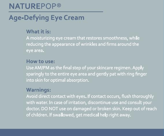 Korean Anti-Puffiness & Dark Circle Eye Cream, 30ml Hydrating Formula - Image 3