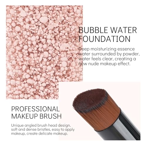 KYDA 30ml Lightweight Matte Water Tint Foundation with Deep Moisturizing Essence - Image 6