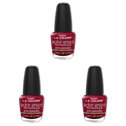 L.A. COLORS Color Craze Hot Blooded 0.44 oz (Pack of 3)