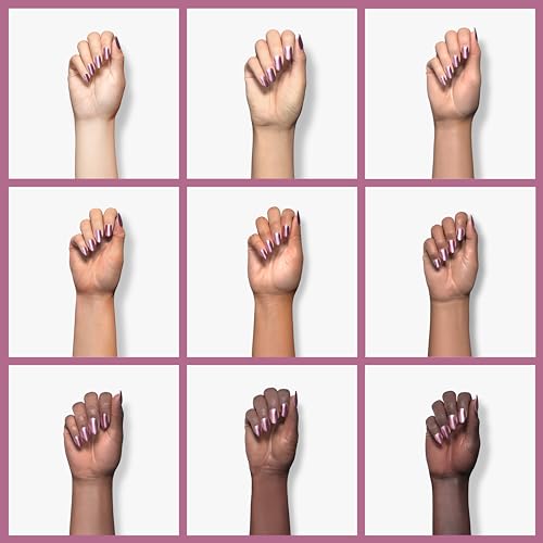 L.A.girl Liquid Chrome Nail Polish 0.47 FL OZ- 8 Colors (Plated Pink) - Image 4