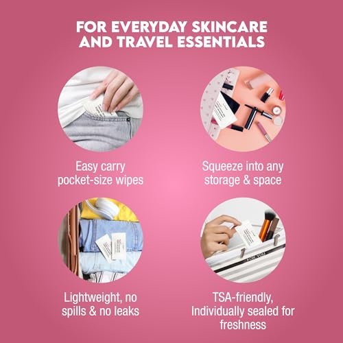 LA Fresh Makeup Remover Wipes with Vitamin E Gentle 50 Count - Image 3