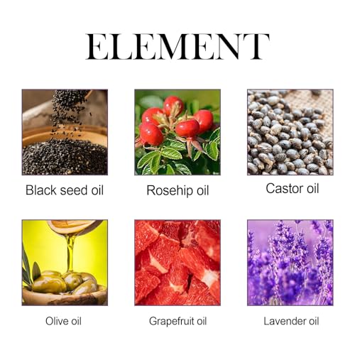 Lalena Face Serum with Castor, Black Seed, Rosehip Oil 30ml Bottle New - Image 5