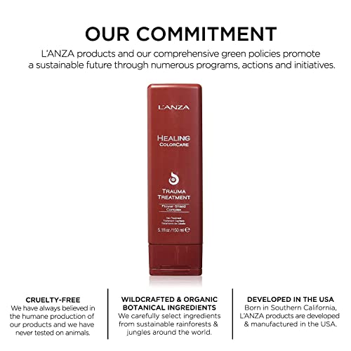 L'ANZA Healing ColorCare Trauma Treatment Leave-In Reconstructor 0.25 Fl Oz Sample Size - Image 4