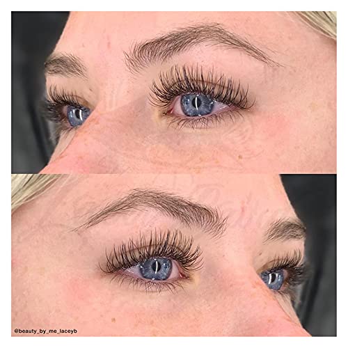 LASHVIEW 0.15mm C Curl Flat Mixed Length Eyelash Extensions for Natural Volume - Image 8