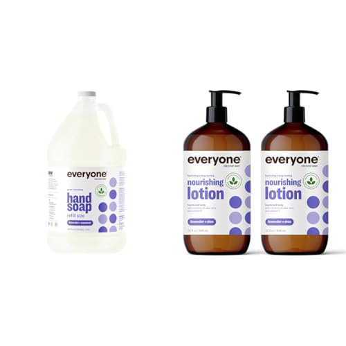 Lavender & Aloe Hand Soap and Lotion Set, 32oz