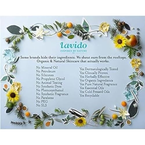 Lavido - Natural Patchouli + Vanilla Intoxicating Body Wash | Cleanse, Refresh + Hydrate Skin (13.5 fl oz | 400 ml) - Image 4