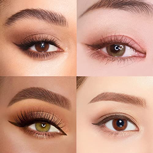 LAVONE Brown Ultra-Fine Tip Liquid Waterproof Eyeliner, Quick Drying, Includes Hair Clips - Image 5