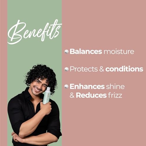 Leave-in Conditioner for Curly, Wavy and Coily Hair | Leave-in Cream For Men & Women | Baobab Oil, Mongongo Oil, Quinoa & Rosemary | 237ml - Image 3