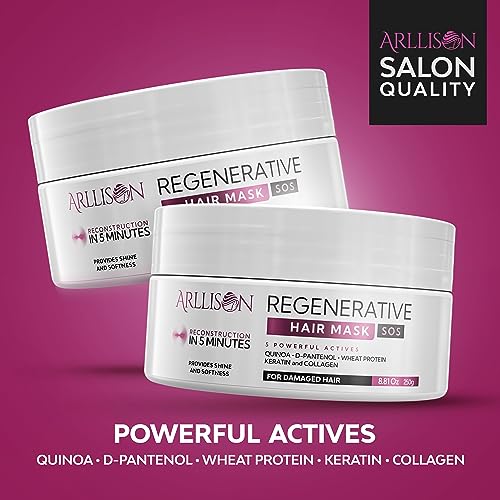Leave-In Molecular Repair Hair Mask for Damaged Hair- Luxurious Deep Conditioner Treatment for Dry, Damaged Hairs - Promotes Growth, Shine, and Softness - Hair Care Solution (8 OZ) - Image 5