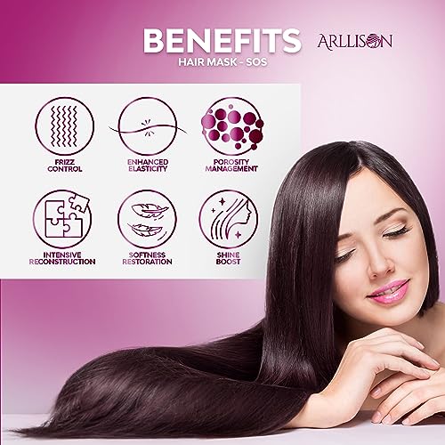 Leave-In Molecular Repair Hair Mask for Damaged Hair- Luxurious Deep Conditioner Treatment for Dry, Damaged Hairs - Promotes Growth, Shine, and Softness - Hair Care Solution (8 OZ) - Image 8