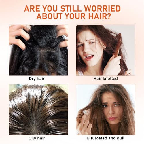 Leave In Spray Conditioner,Multi-Benefit Hair Treatment,Frizz and Damage Control,Detangles, Nourishes, & Smooths Hair Strands,All Hair Types (4pcs) - Image 9