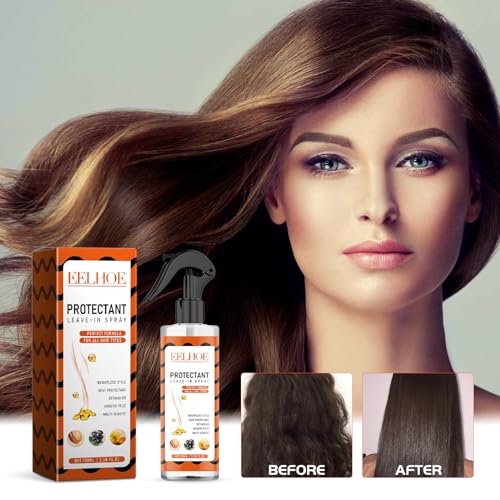 Leave In Spray Conditioner,Multi-Benefit Hair Treatment,Frizz and Damage Control,Detangles, Nourishes, & Smooths Hair Strands,All Hair Types (4pcs) - Image 2