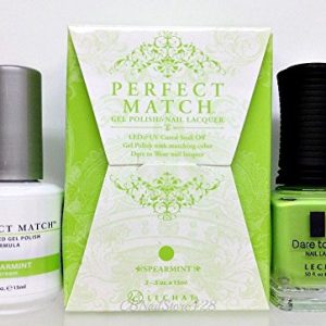LECHAT Perfect Match Gel Polish & Nail Lacquer Duo PMS120 - Spearmint