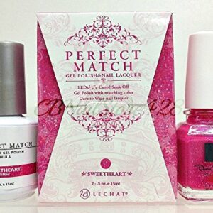 LECHAT Perfect Match Gel Polish & Nail Lacquer Duo PMS96 - Sweetheart