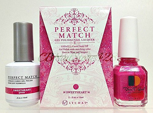 LECHAT Perfect Match Gel Polish & Nail Lacquer Duo PMS96 - Sweetheart