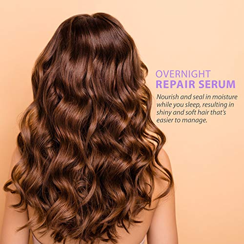 L'emarie 8.6 oz Overnight Repair Leave-in Serum for Damaged Color-Treated Hair - Image 2