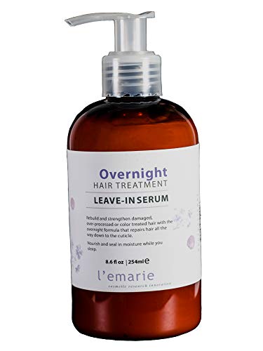 L'emarie 8.6 oz Overnight Repair Leave-in Serum for Damaged Color-Treated Hair