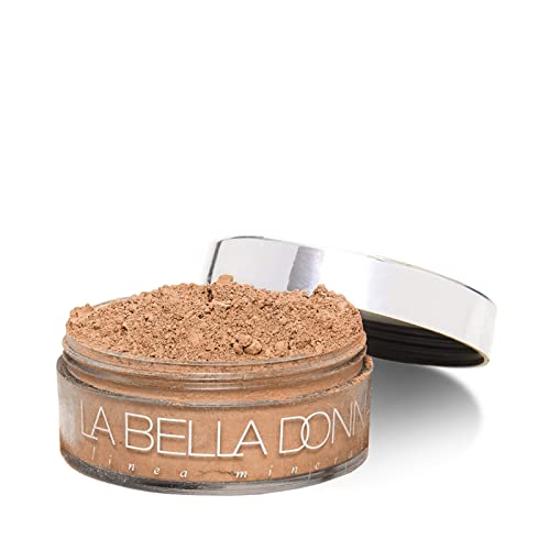 Light Amber Mineral Loose Foundation Makeup Natural Finish 0.35 oz