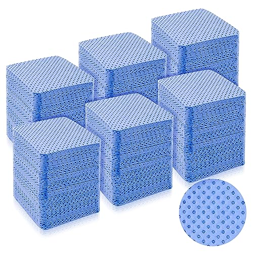 Lint Free Nail Wipes, Nail Polish Remover Pads 540PCS Eyelash Extension Wipes, Soft Non-Woven Acetone Nail Polish Remover Pads Nail Wipes for Nail Prep and Gel Polish Remover, Blue
