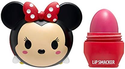 Lip Smacker Disney Minnie Mouse Tsum Tsum Flavored Lip Balm, Minnie Strawberry Lollipop, Clear, For Kids - Image 2