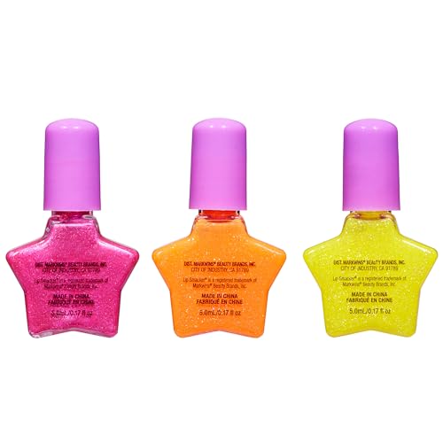 Lip Smacker Neon Halloween Nail Polish Trio Set 3 Festive Colors - Image 3