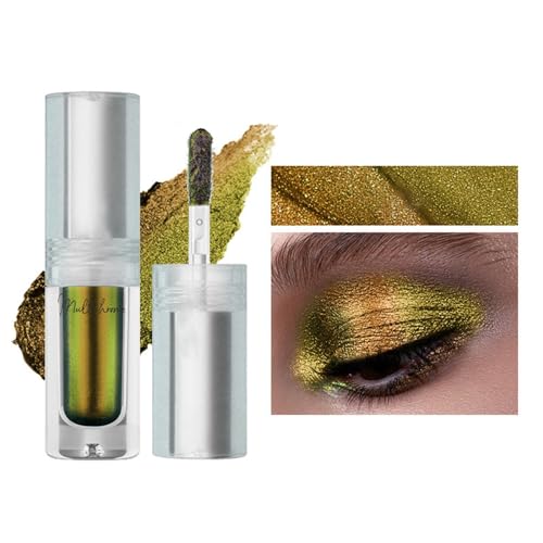 Liquid Eyeshadow Eye Makeup Glitter Eyeshadow Pearl Eye Shadow Longwearing Flake-Proof Multi-Dimensional Eye Looks Waterproof Quick-drying One-Swipe Coverage High Pigmented Deals of Sales Today