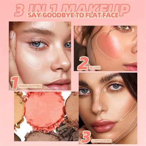 3-In-1 Glitter Liquid Eyeshadow Makeup Box for Longwearing Waterproof Eye Looks - Image 8