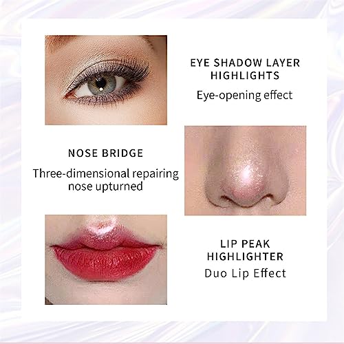 Sparkle & Shine 12 Shade Waterproof Liquid Glitter Eyeshadow Palette - Cream Formula, Long-Lasting - Image 4