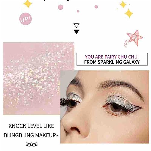 Sparkle & Shine 12 Shade Waterproof Liquid Glitter Eyeshadow Palette - Cream Formula, Long-Lasting - Image 6